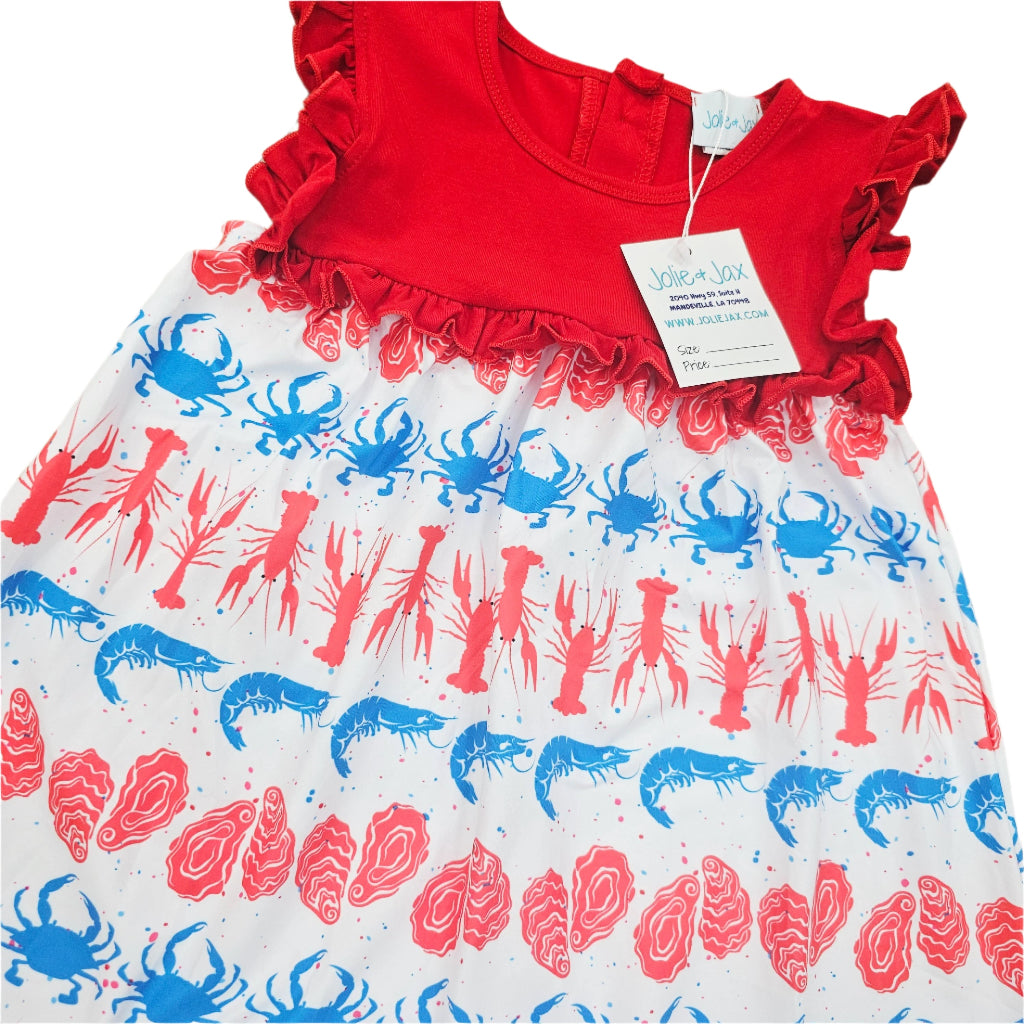 Patriotic Seafood Dress