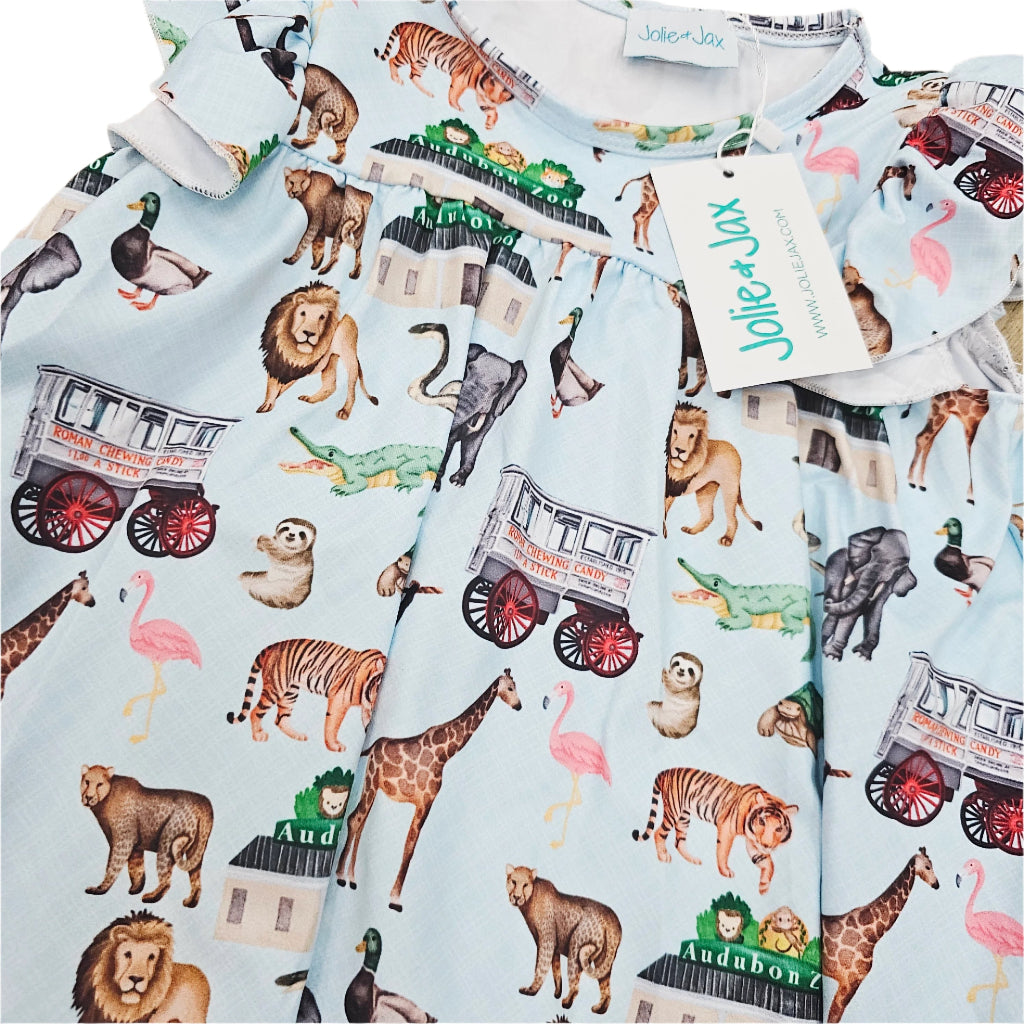 Zoo Animals Girl's Dress
