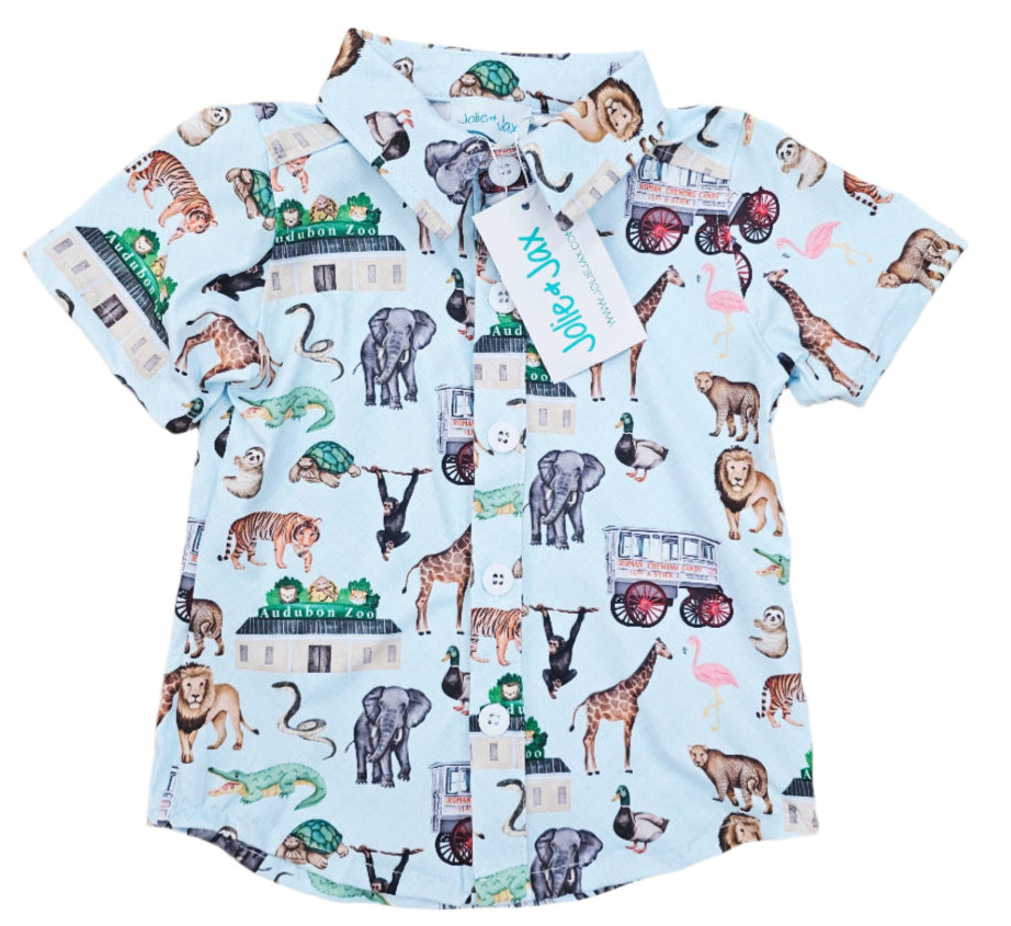Zoo Boy's Button Down Shirt