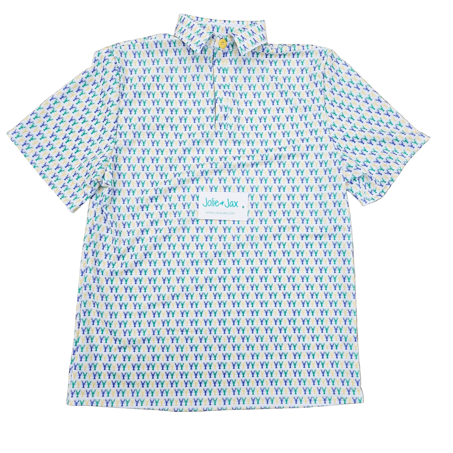 mens crawfish shirt louisiana New Orleans 