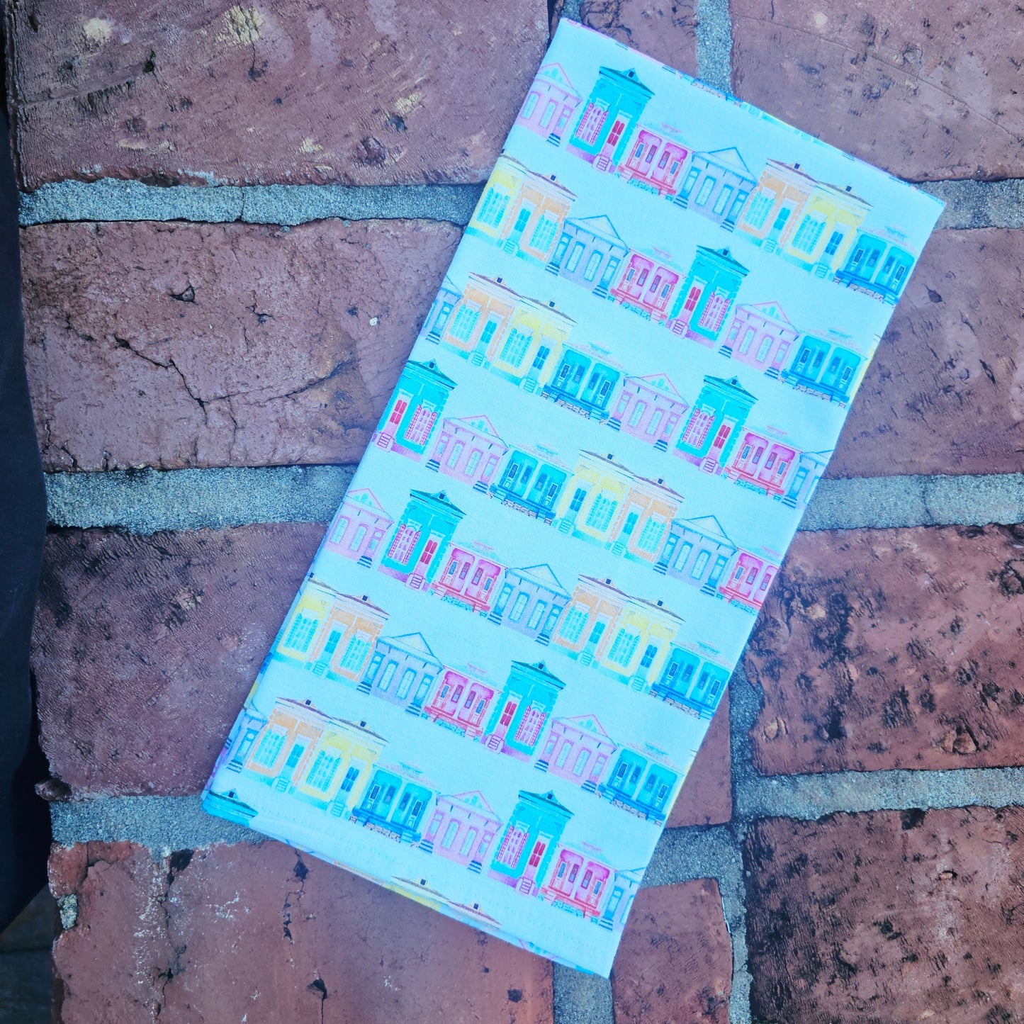 Row Houses towel 26in x 27in