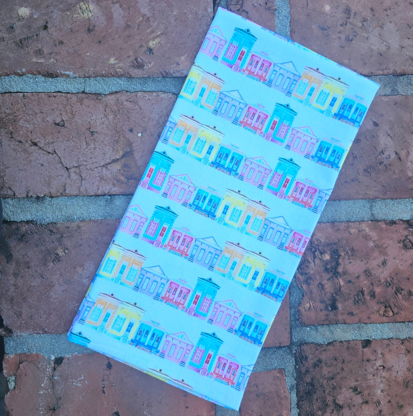 Row Houses towel 26in x 27in