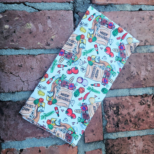 Makin' Groceries towel 26in x 27in