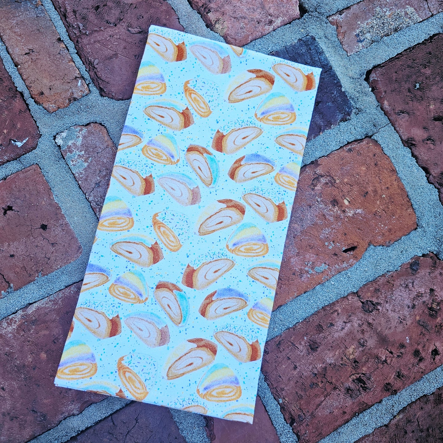 King Cake Slices towel 26in x 27in