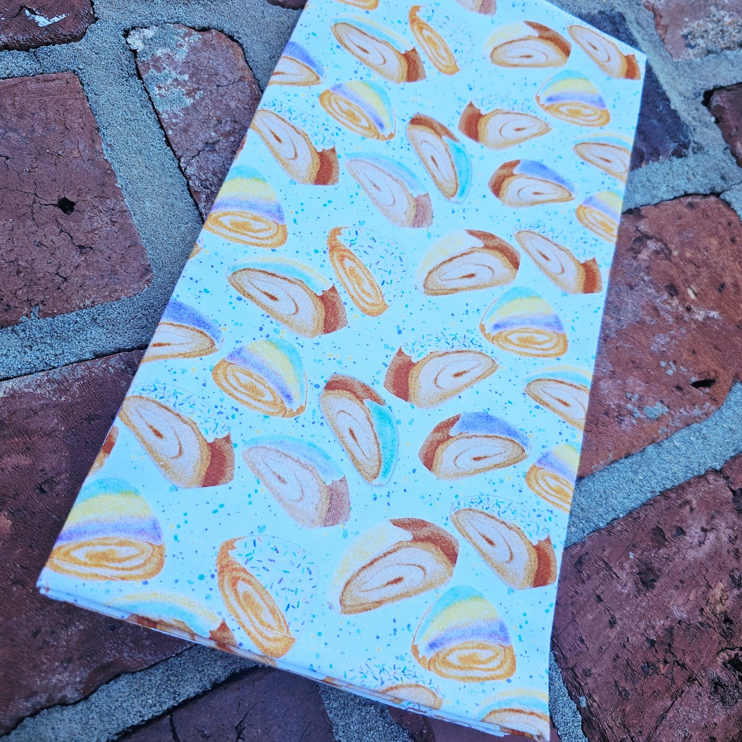 King Cake Slices towel 26in x 27in