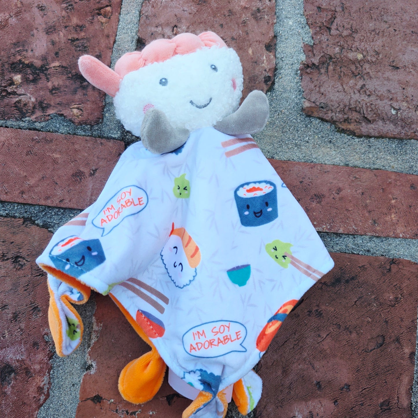 Sushi Crinkle Teether or Soothie