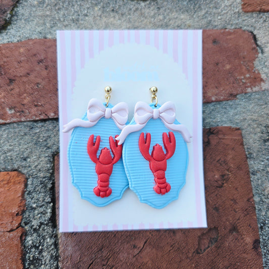 Coquette Crawfish earrings