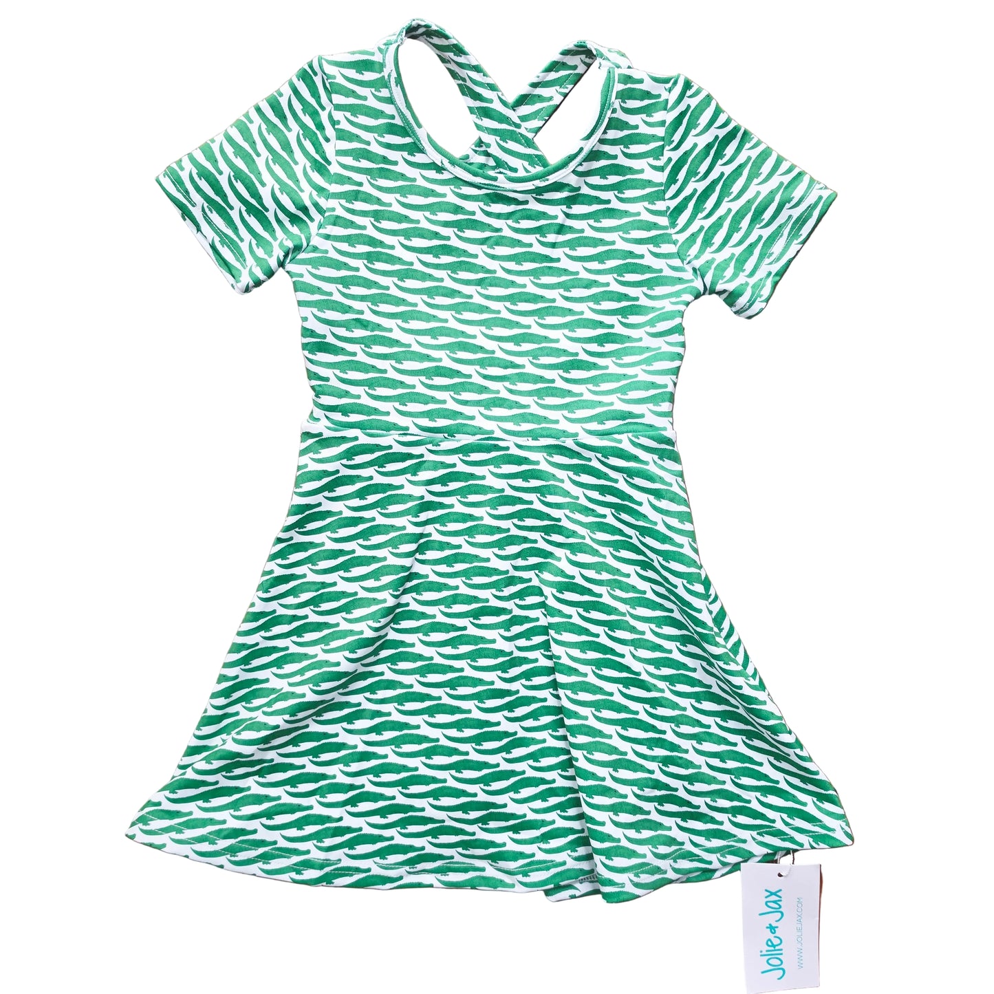 Alligator Yoga Skirted Romper
