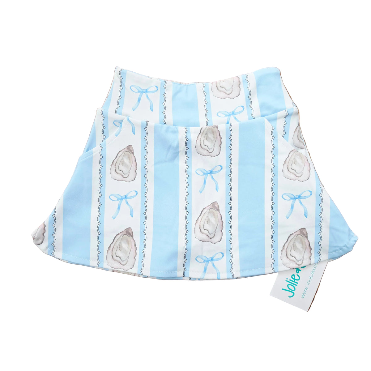Oysters and Bows Skort with Pocket