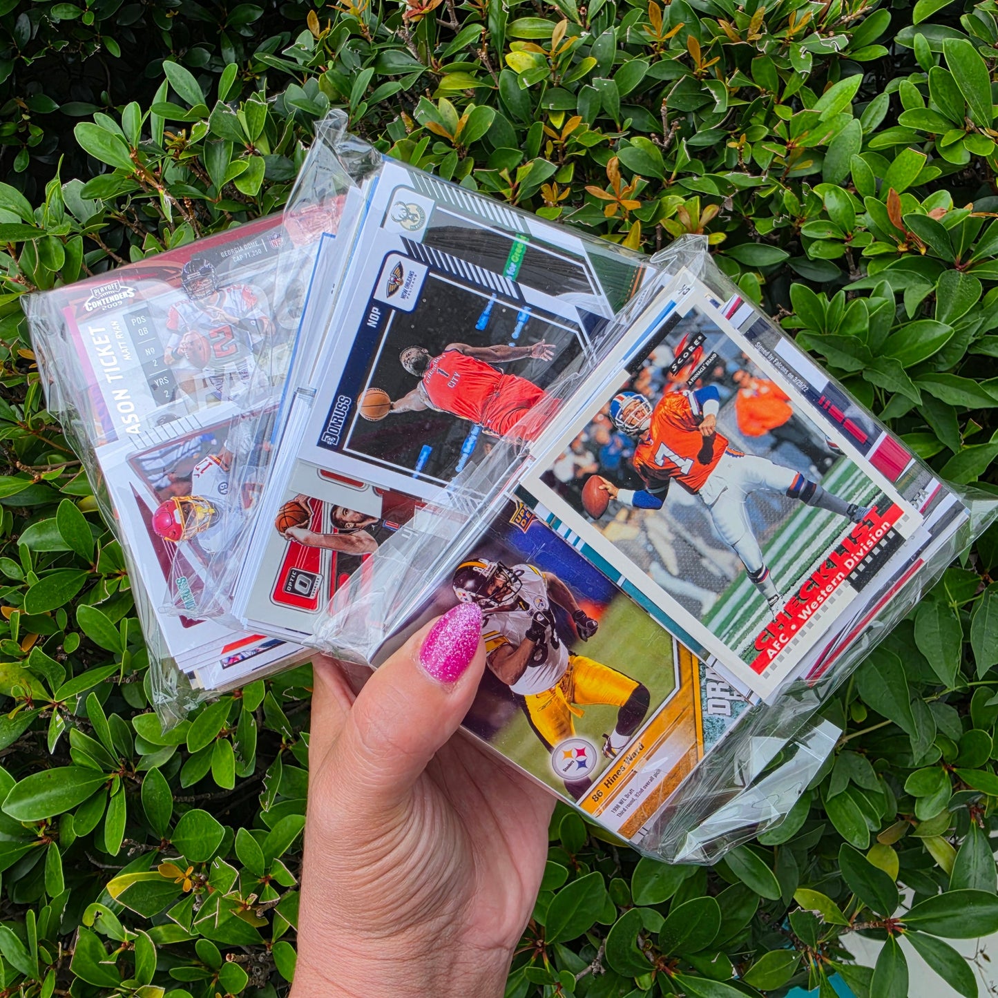 Mystery sports card packs