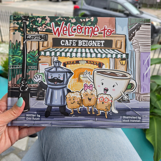 Welcome to Cafe Beignet - book