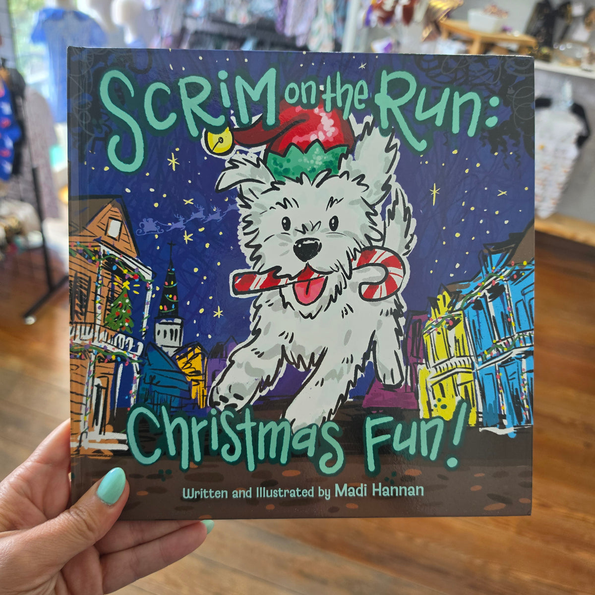 Scrim on the Run - book