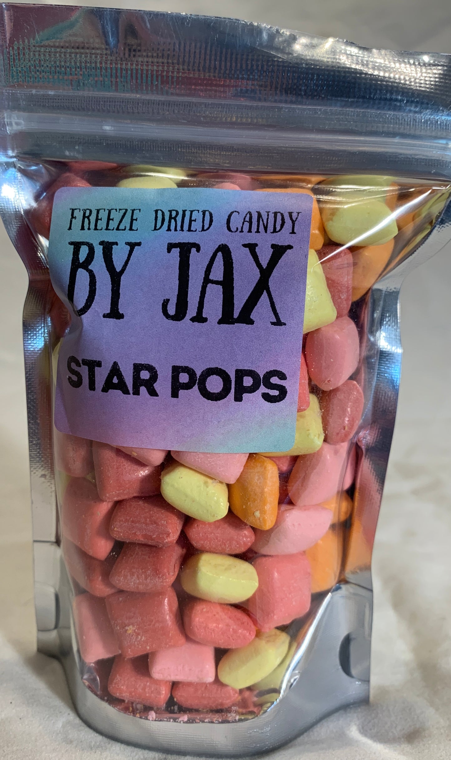 Freeze Dried Candy Star Pops