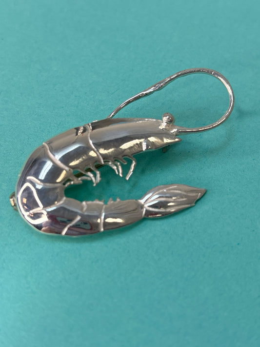 Shrimp Pin .925