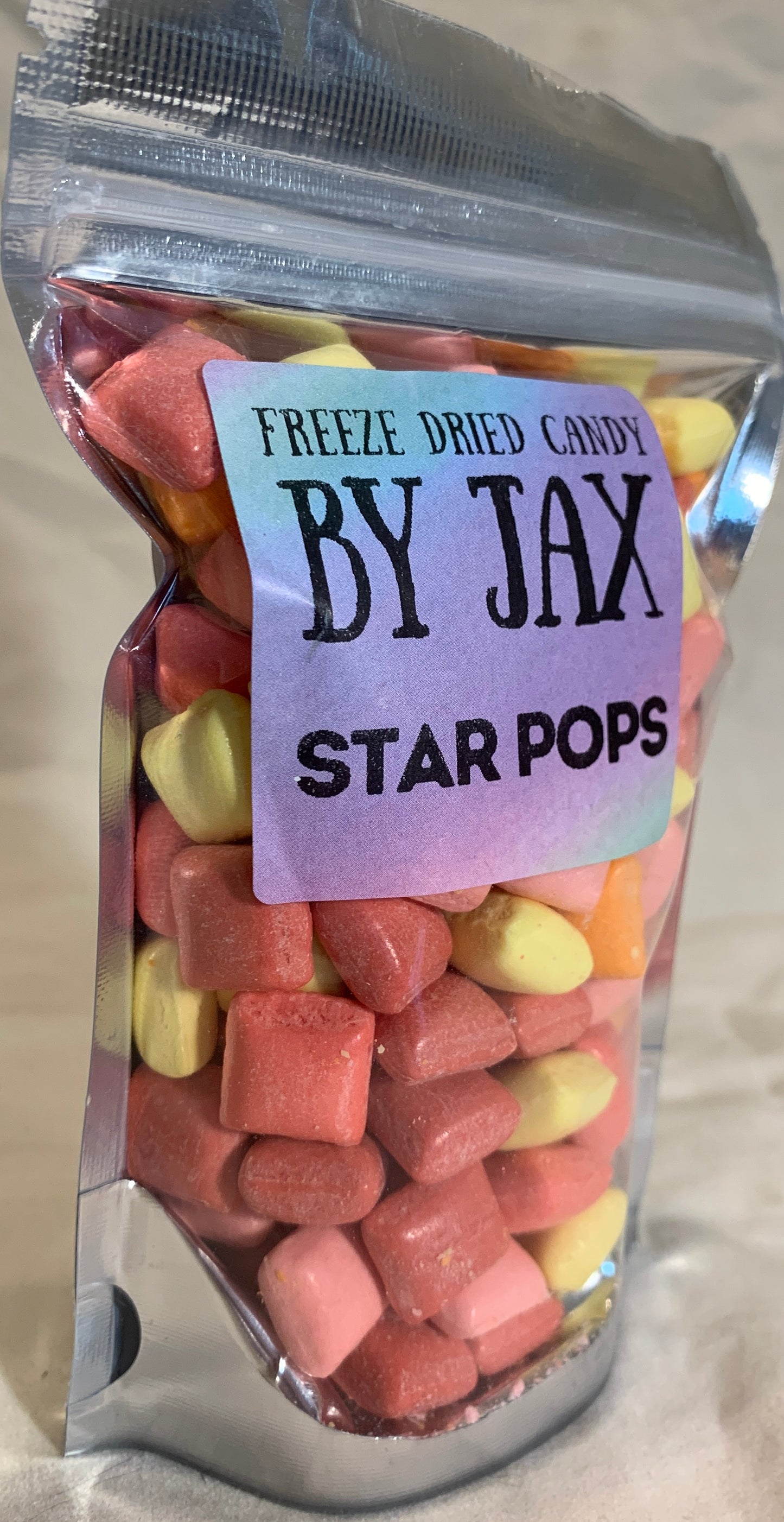 Freeze Dried Candy Star Pops