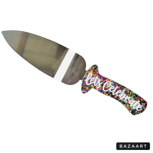 Let’s Celebrate Cake Knife / Cake Server