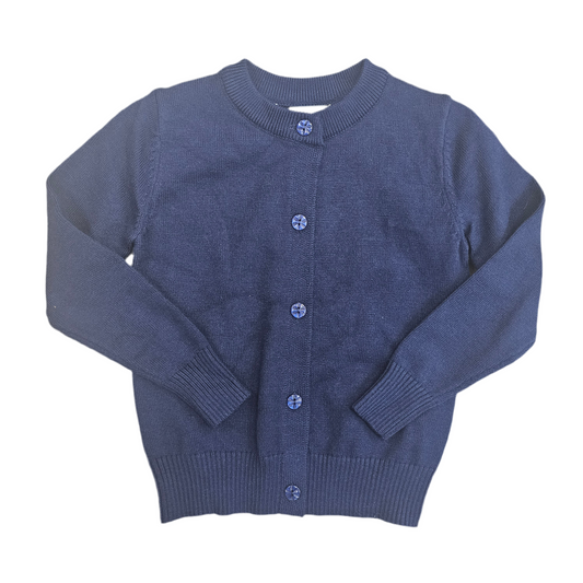 Girl's Navy Sweater