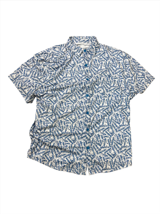 NOLA Street Tiles Mens Button Down Shirt