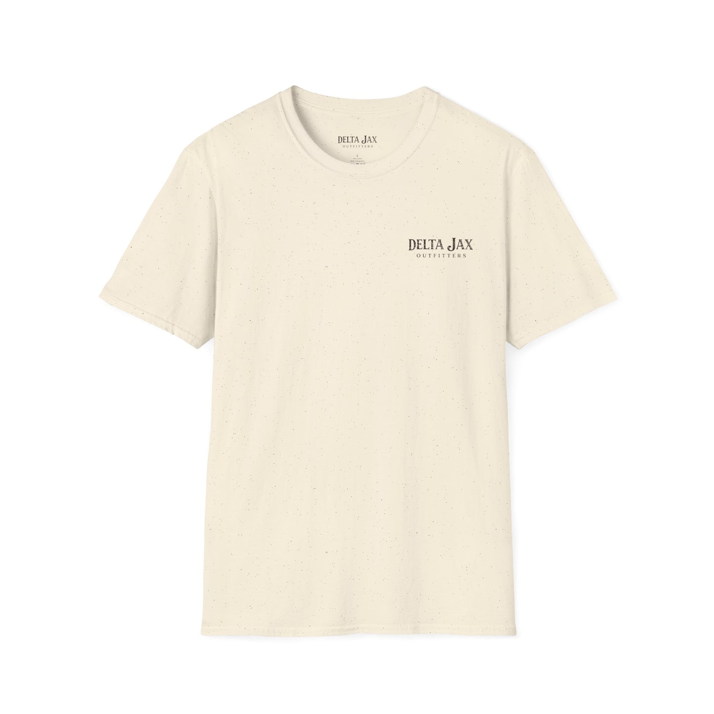 T-Shirt — Minimal 'Delta Jax Outfitters' Logo Tee | Casual Everyday Comfort