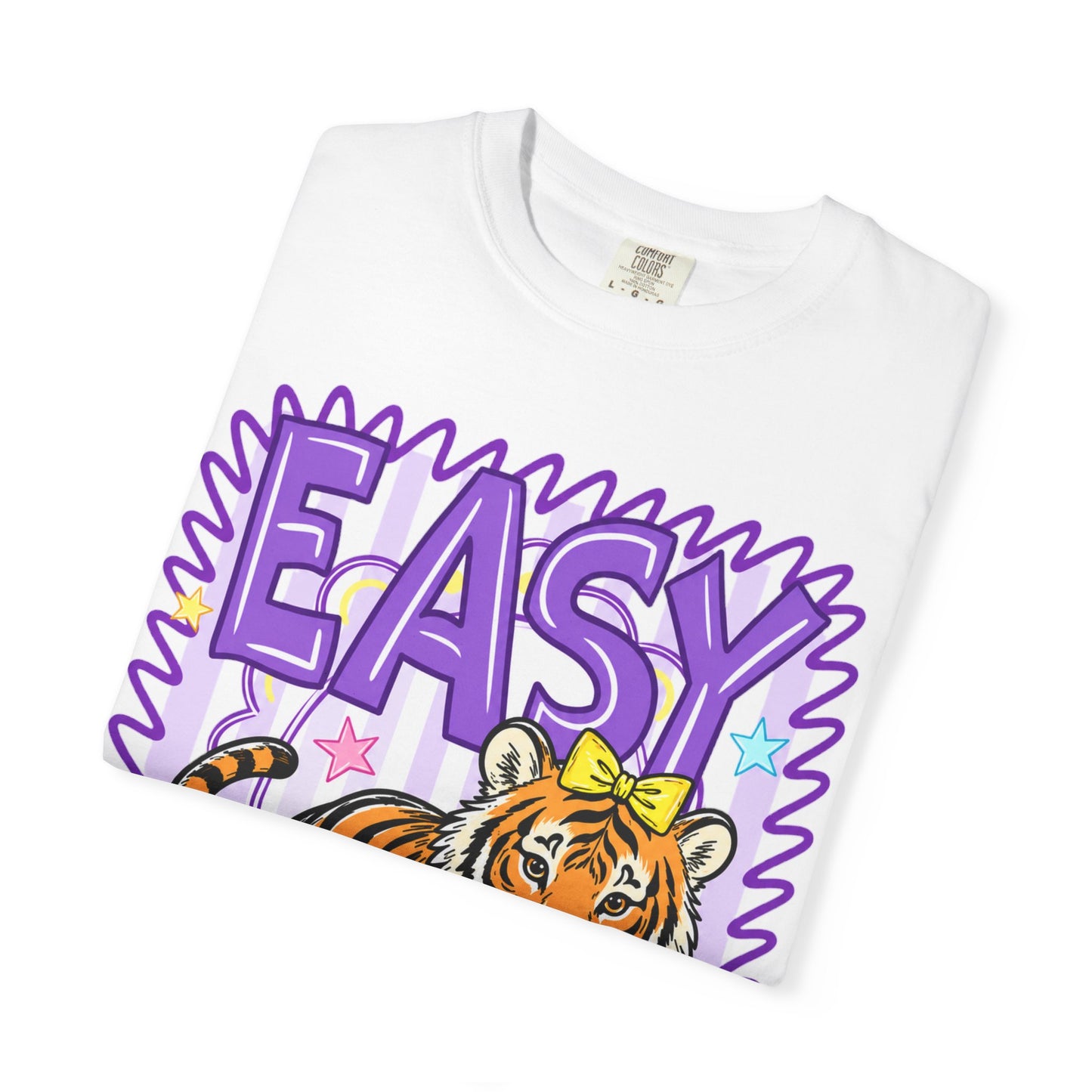 Easy Tiger T‑Shirt — Cute Retro Tiger Graphic Tee