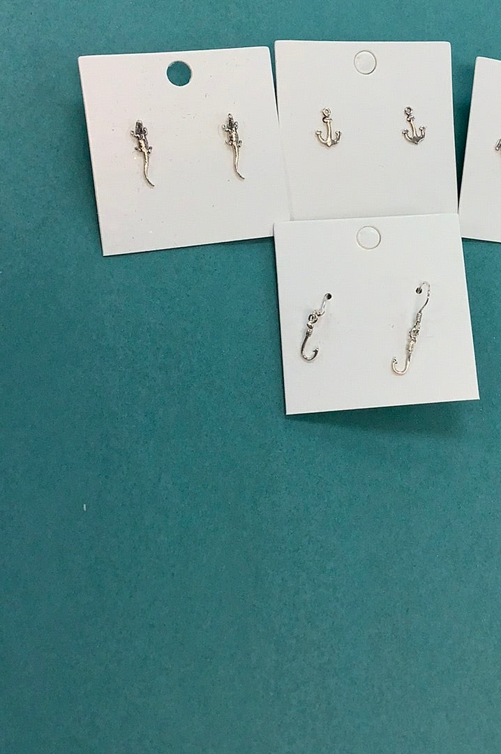 Sterling silver earrings and necklaces