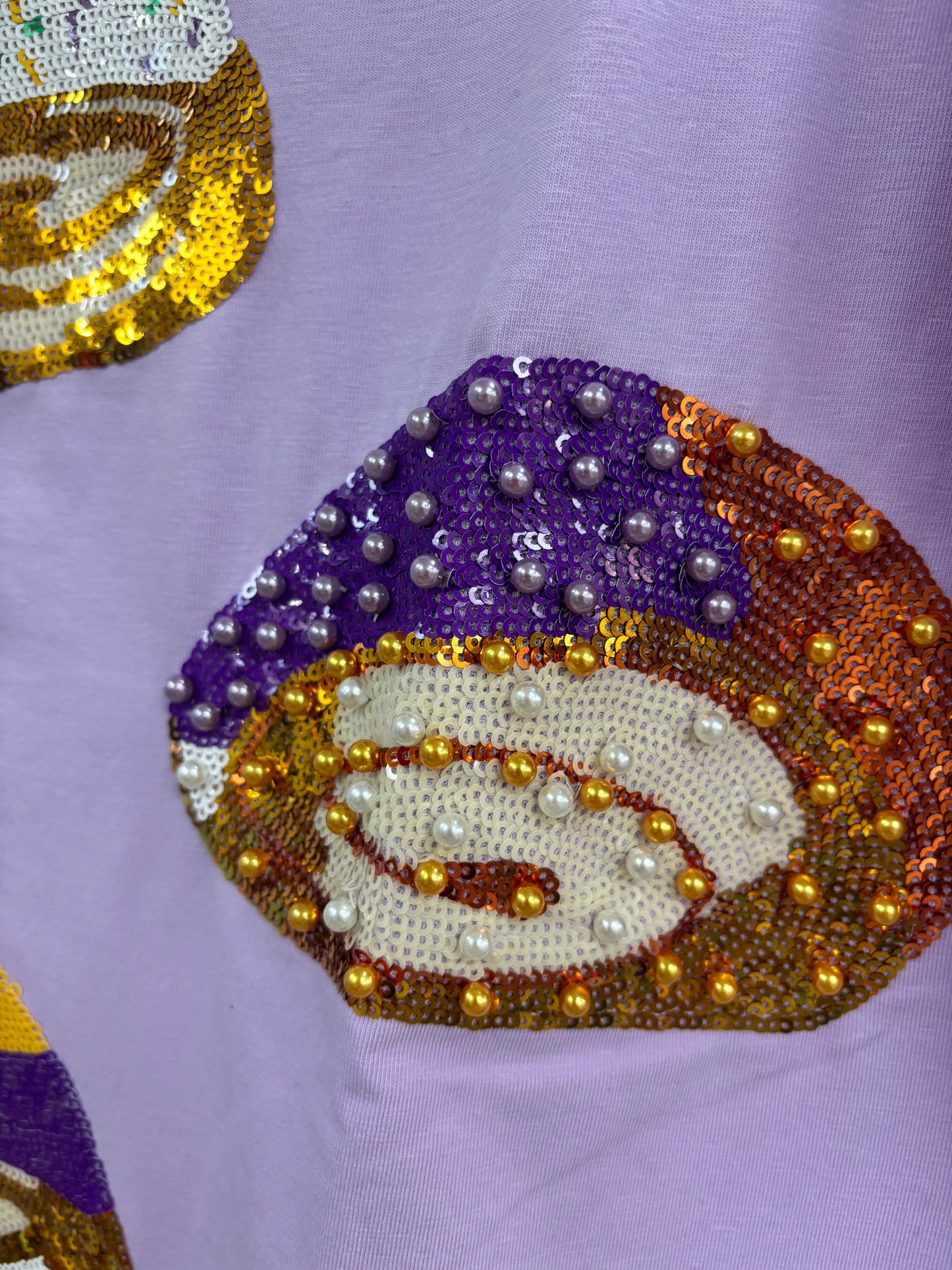 Sequin King Cake Adult Shirt