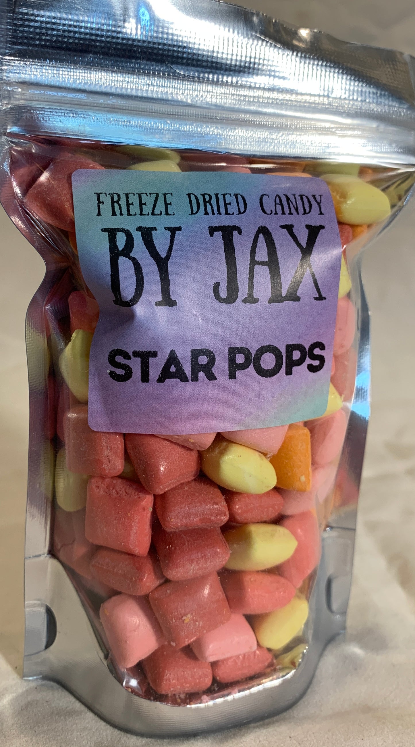 Freeze Dried Candy Star Pops