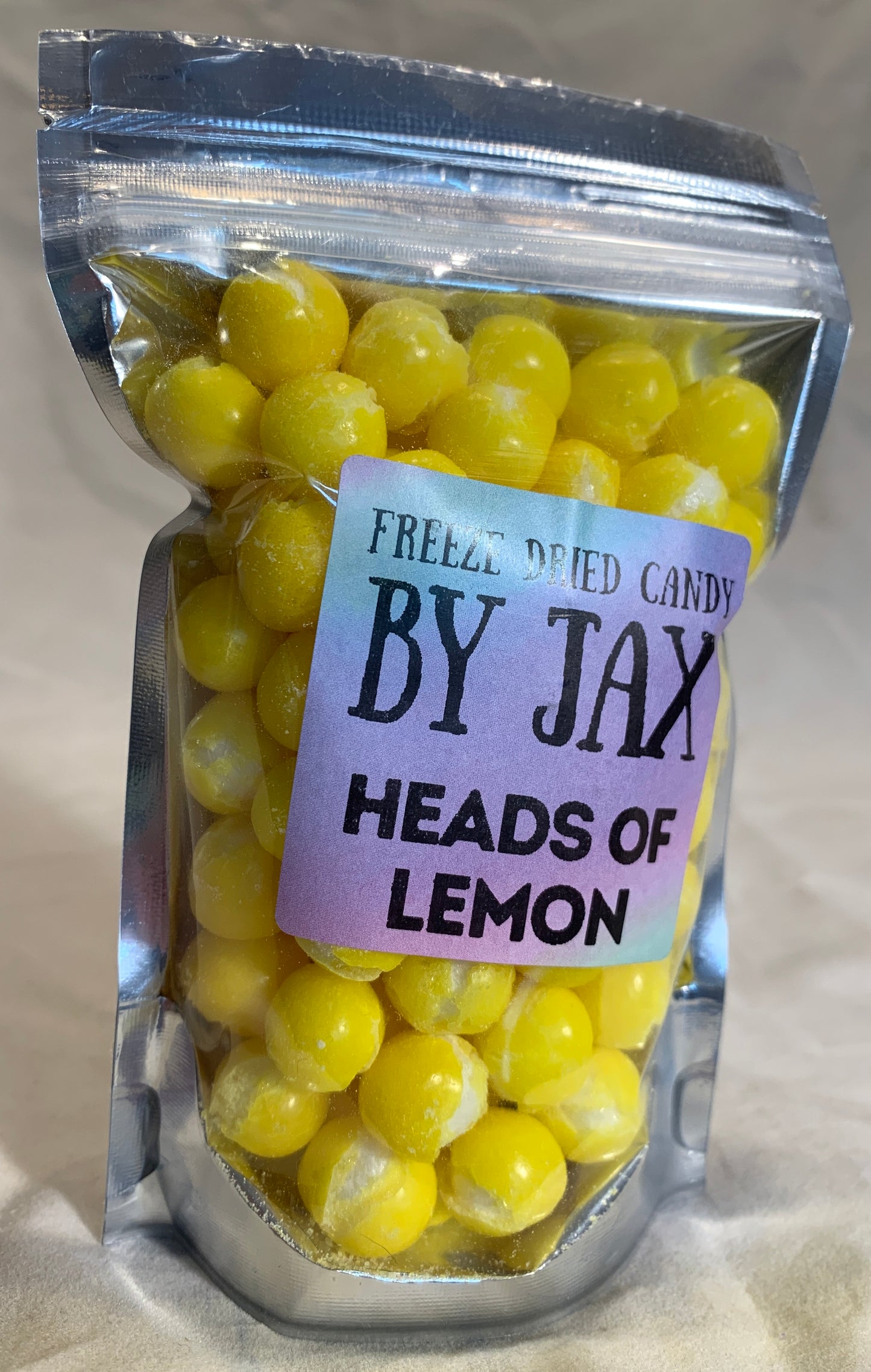 Freeze Dried Candy Heads Of Lemon