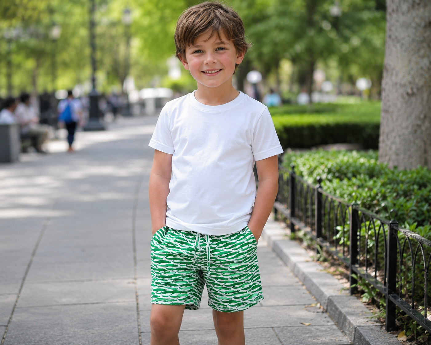 Alligator boys shorts, Louisiana, New Orleans boutique