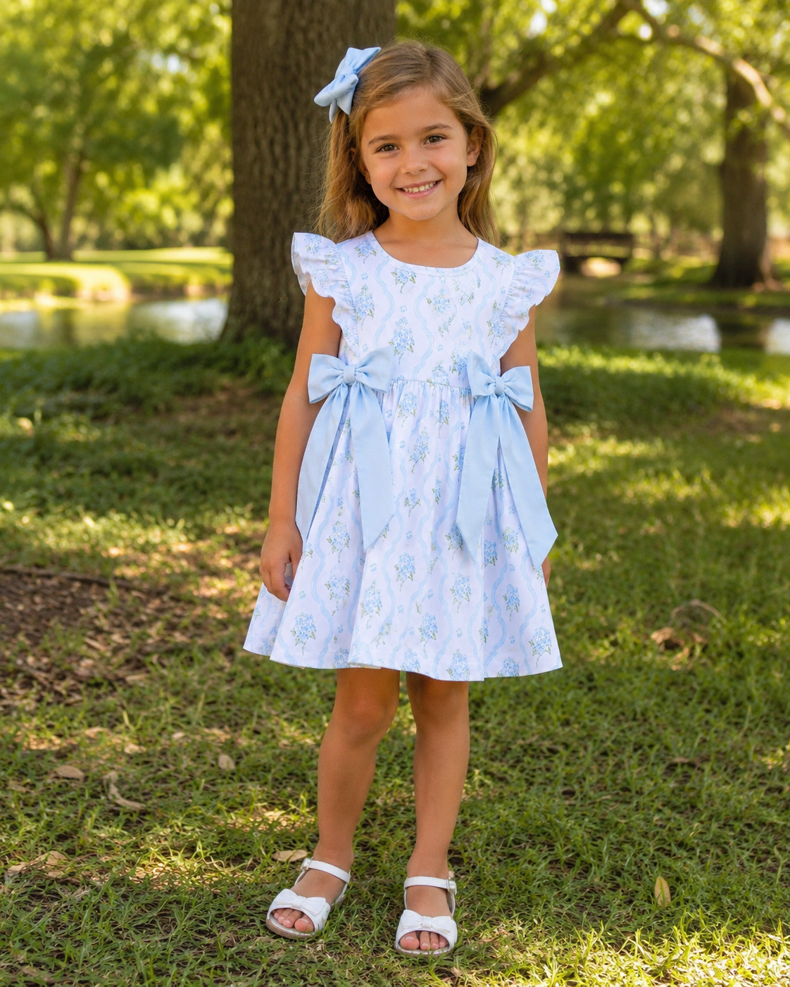 Hydrangea floral LOUISIANA girls dress boutique New Orleans, Orleans, Gulf, Coast, Mississippi, Alabama, Georgia,