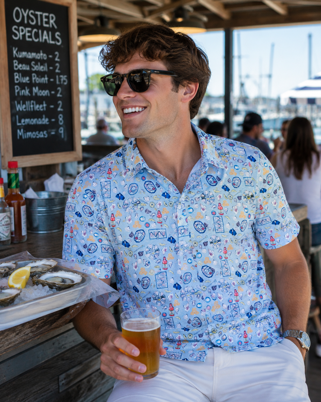 Raw Oyster Adult Polo Shirt