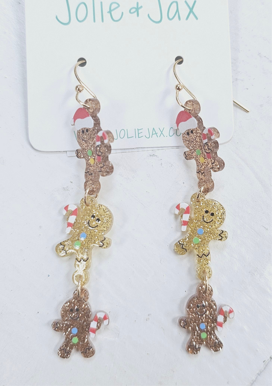 Gingerbread Earrings