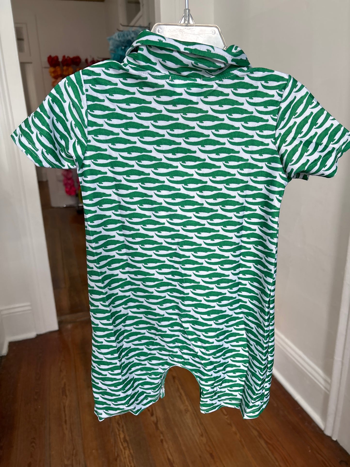 Alligator Performance Polo Romper