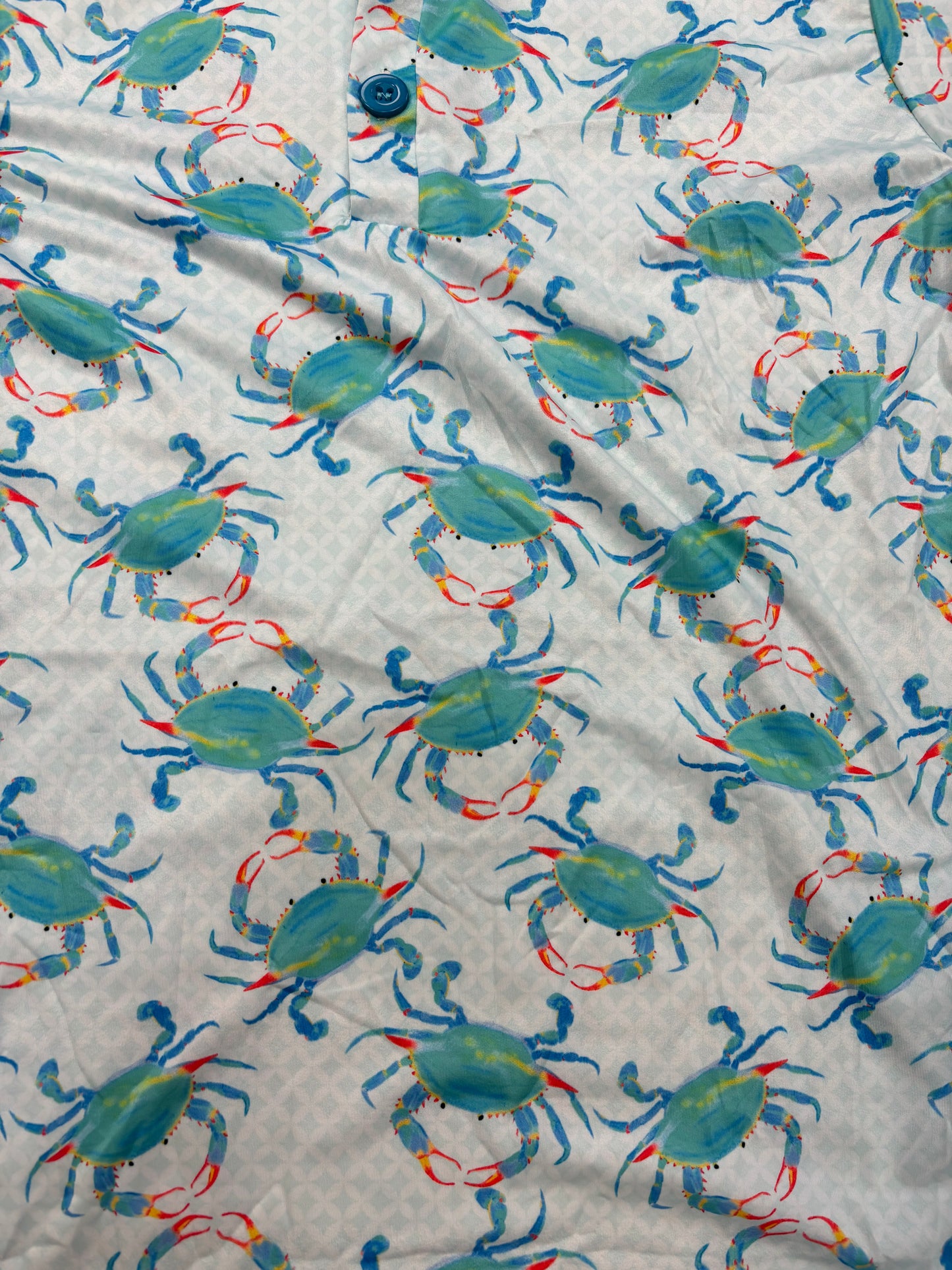 Aqua Crab Boys Polo Shirt