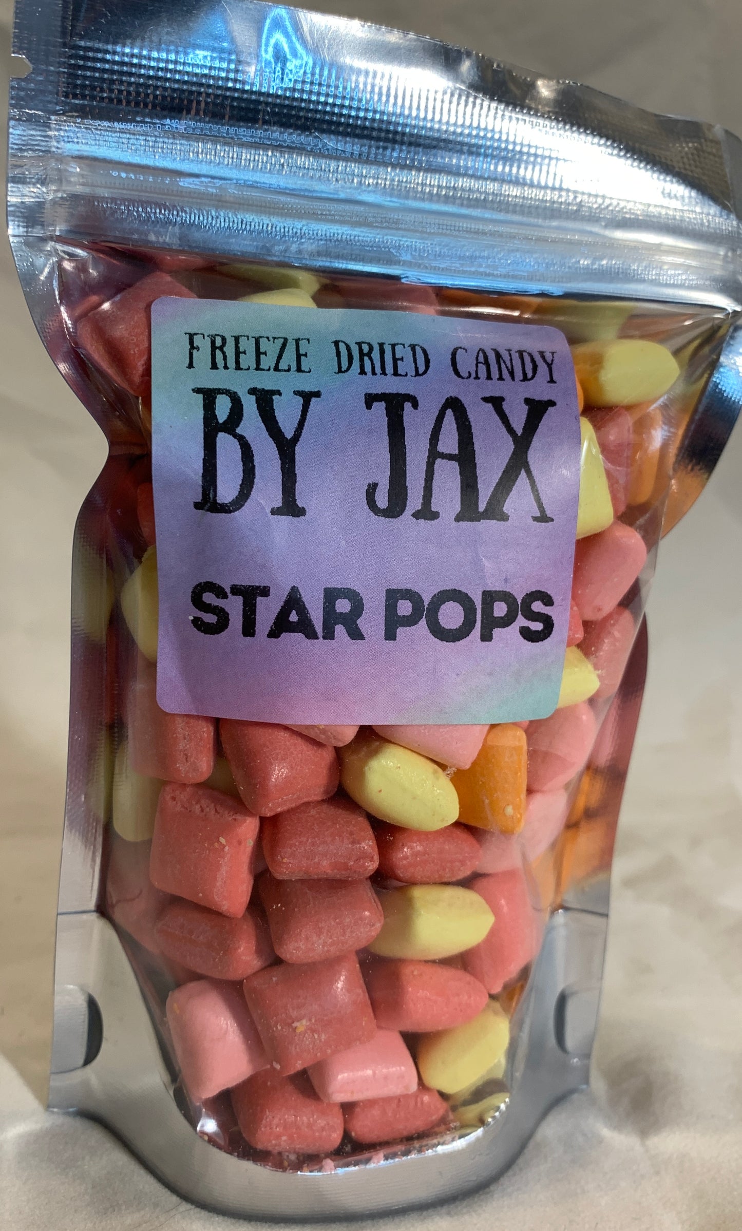 Freeze Dried Candy Star Pops
