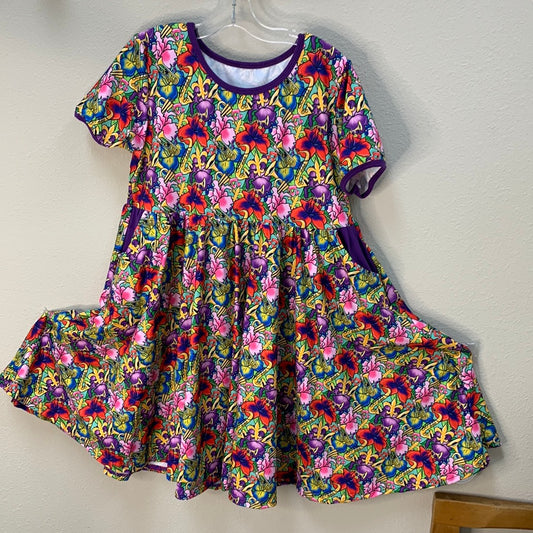 Jazzy Iris Kid's Dress