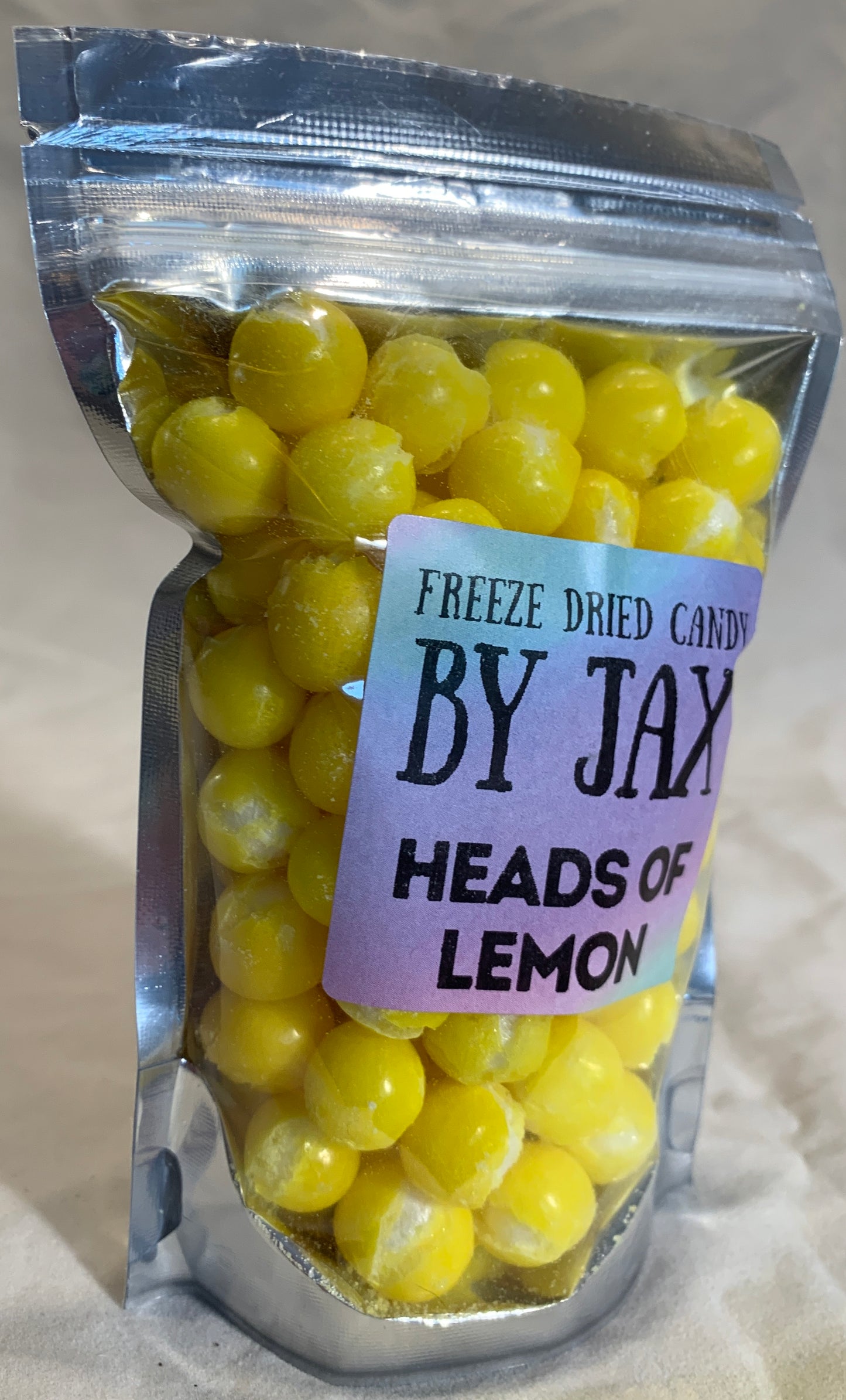 Freeze Dried Candy Heads Of Lemon