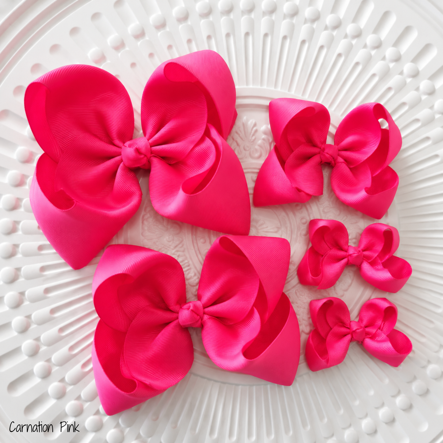 Pink Hair Bows