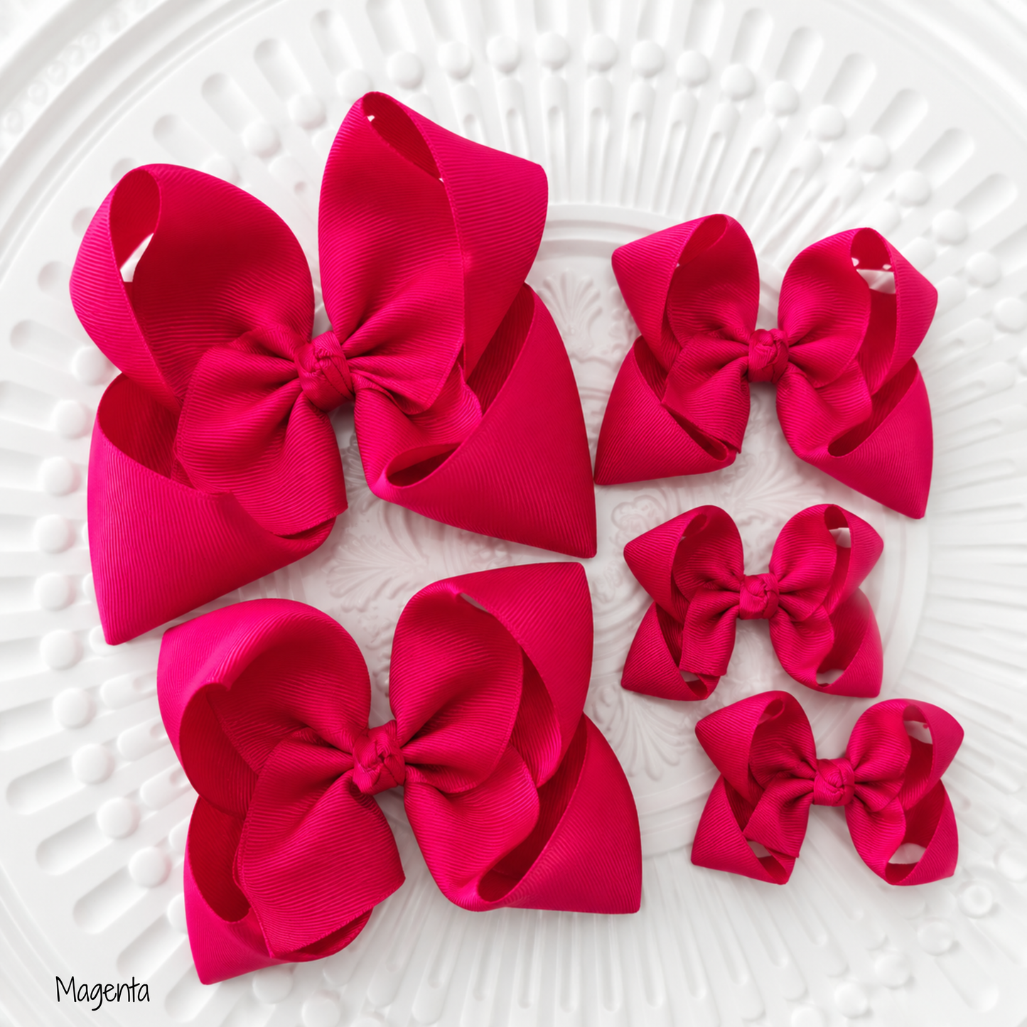 Pink Hair Bows
