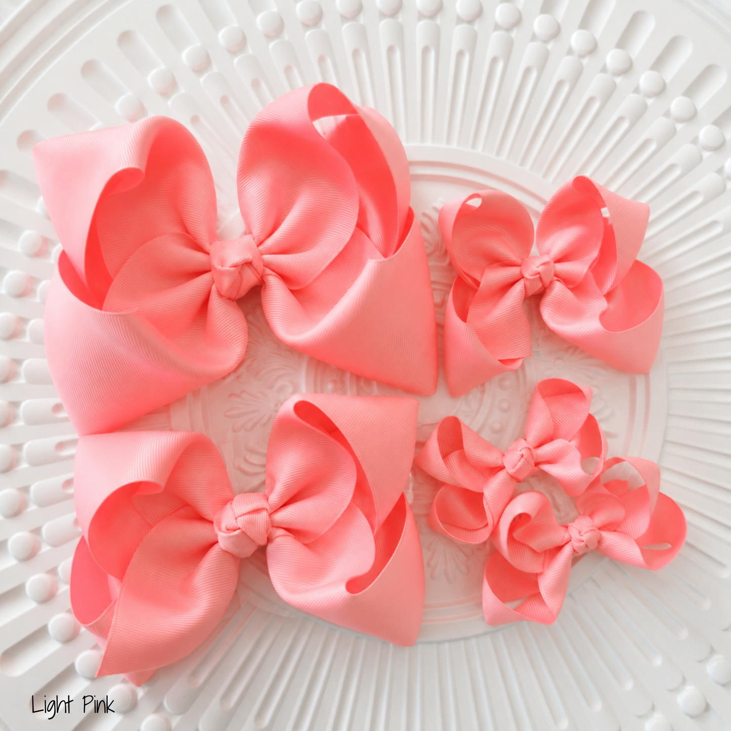 Pink Hair Bows