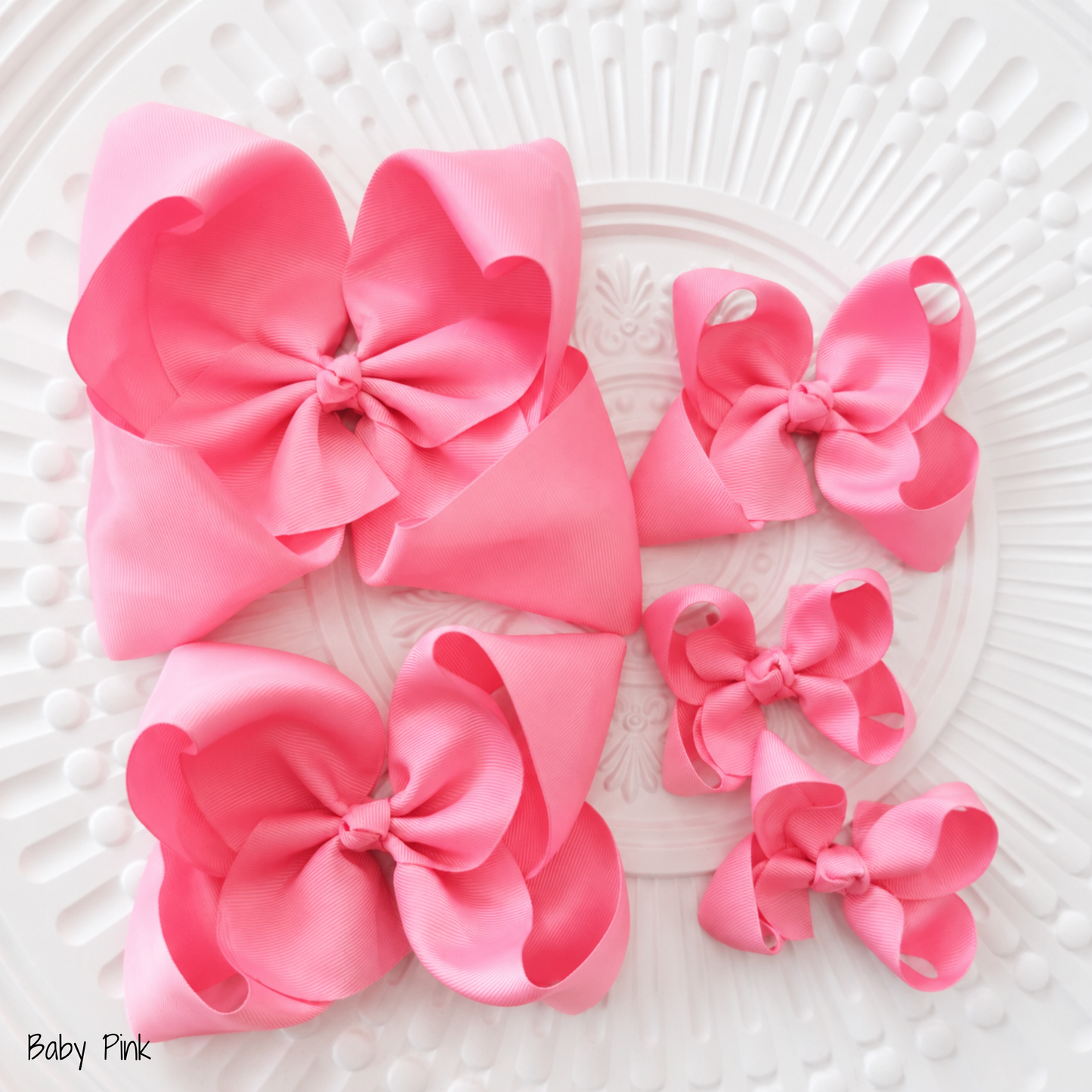 Pink Hair Bows