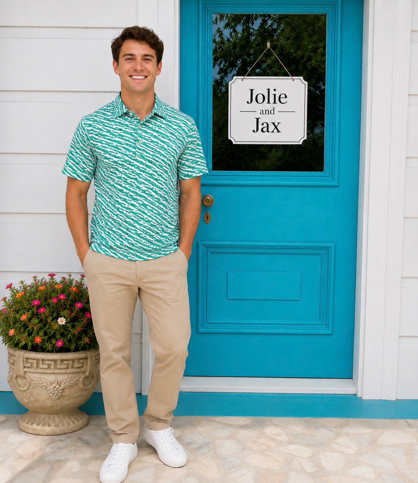alligator mens polo shirt cajun new orleans swamp bayou
