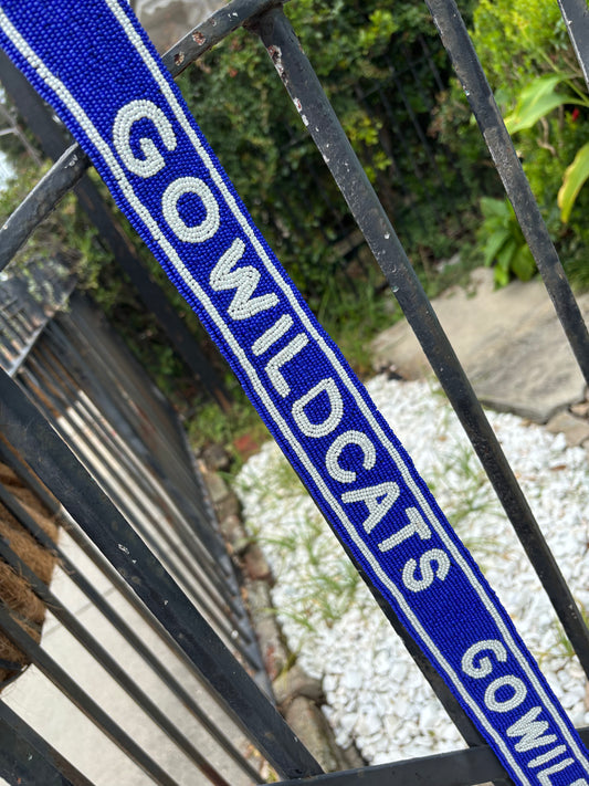 Go Wildcats Purse Strap