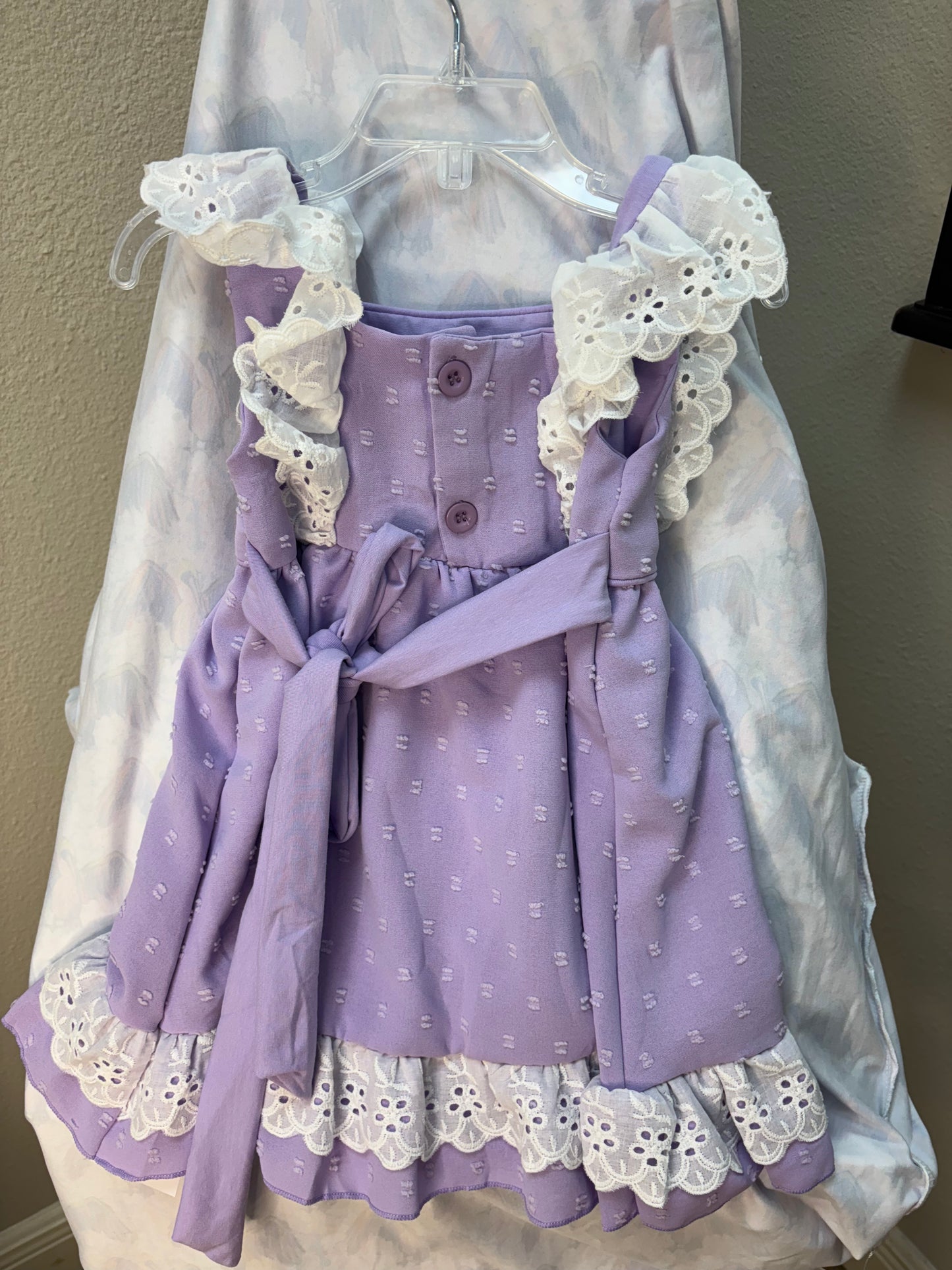 Lace Boot GIrls Dress