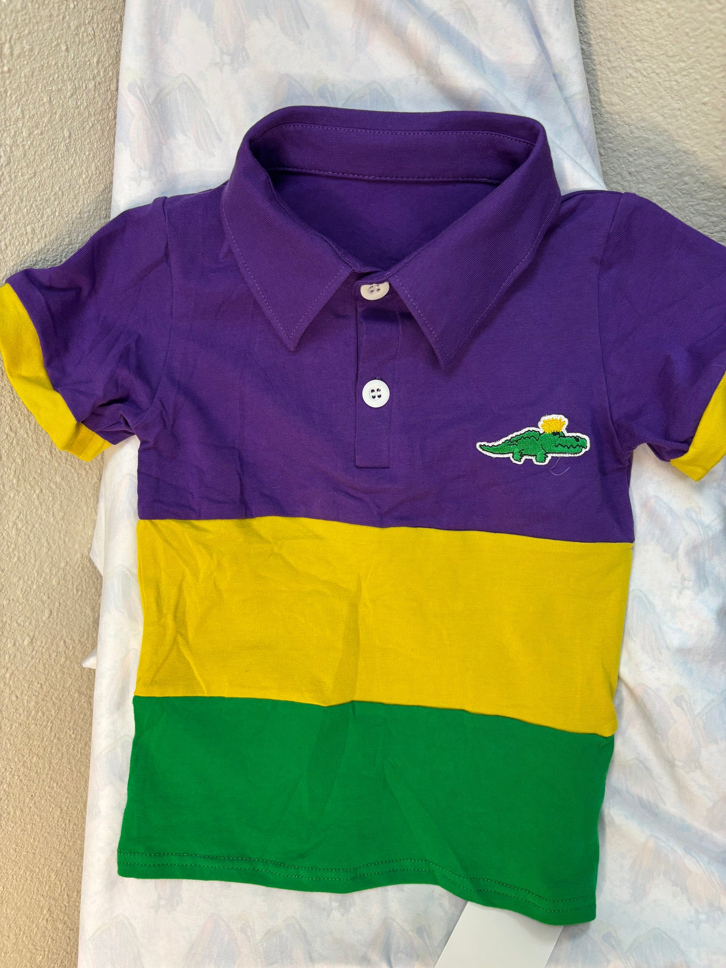 Color Block Kids Polo Shirt