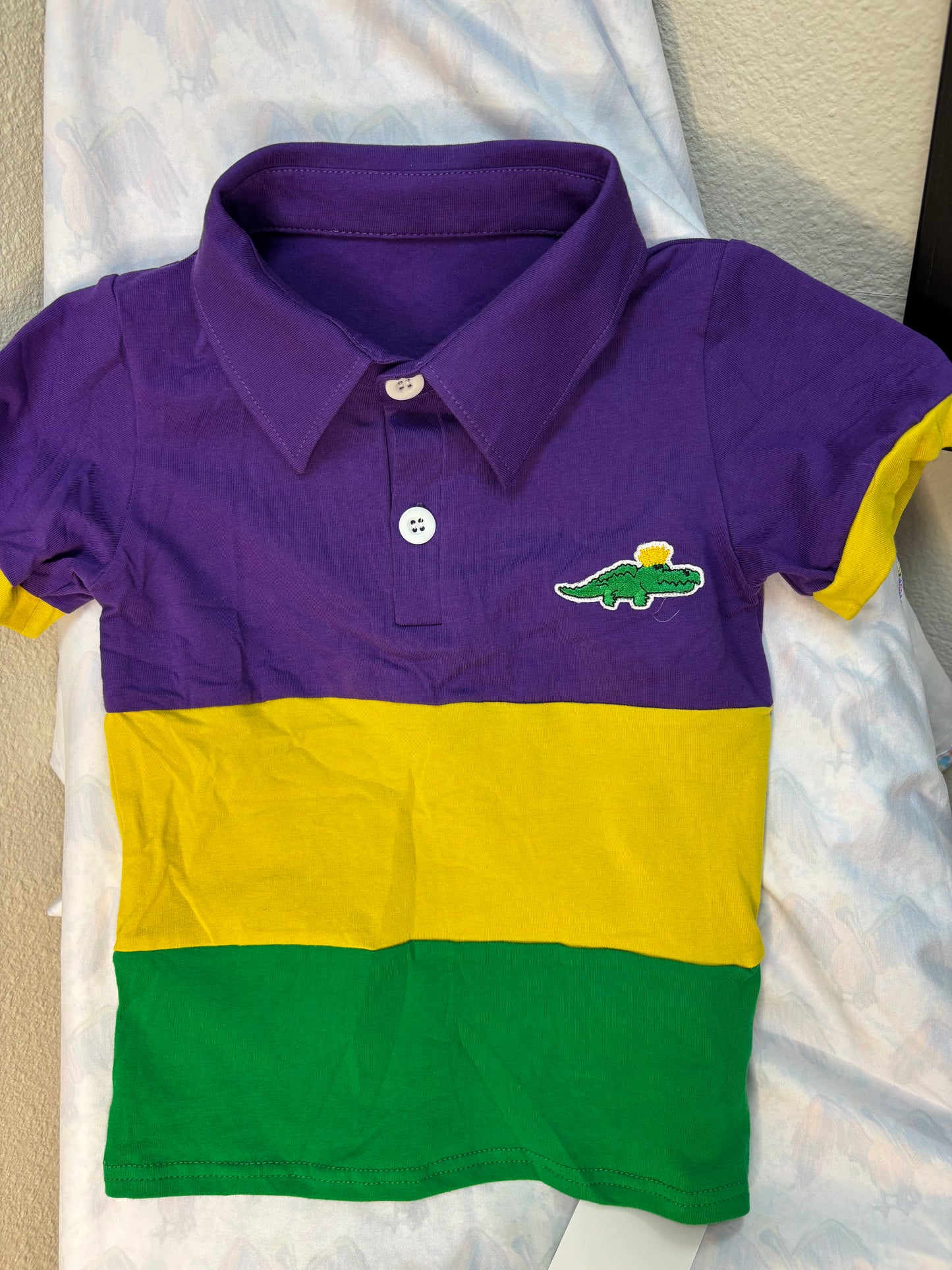 Color Block Kids Polo Shirt