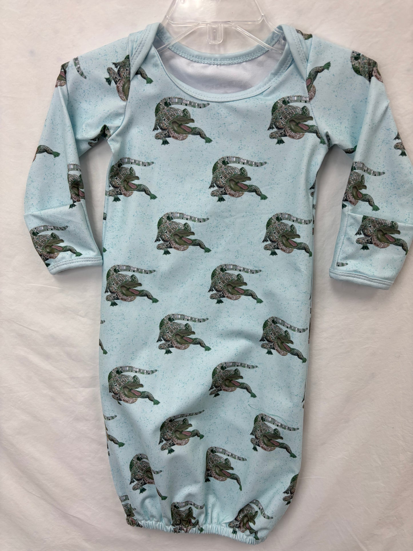 Alligator Baby Gown