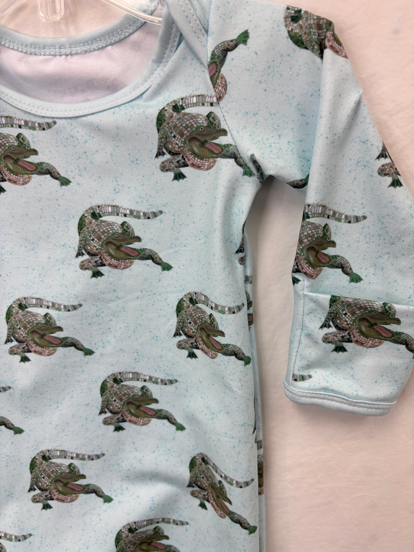 Alligator Baby Gown