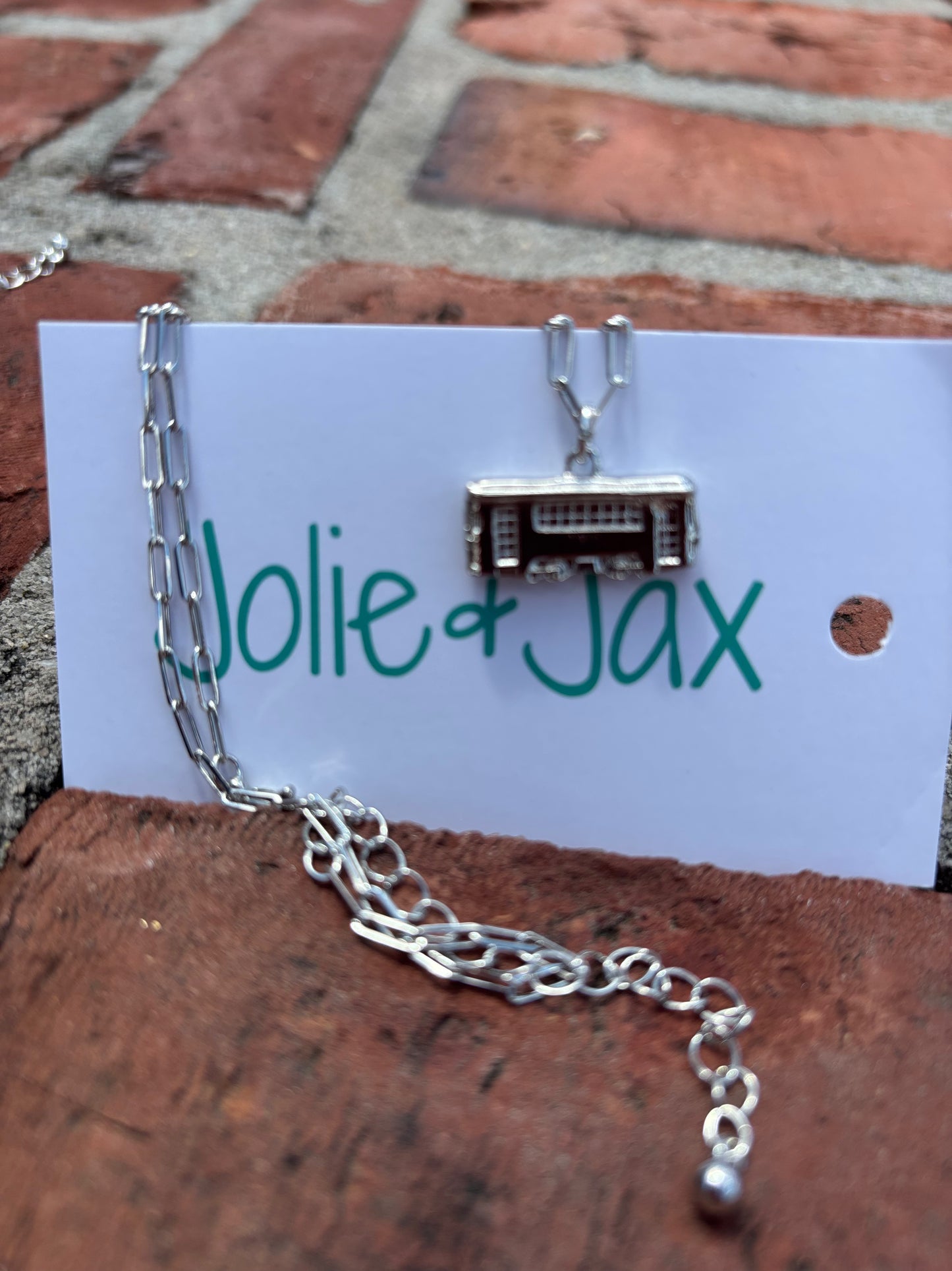 Saint Charles Avenue Streetcar necklace and pendant