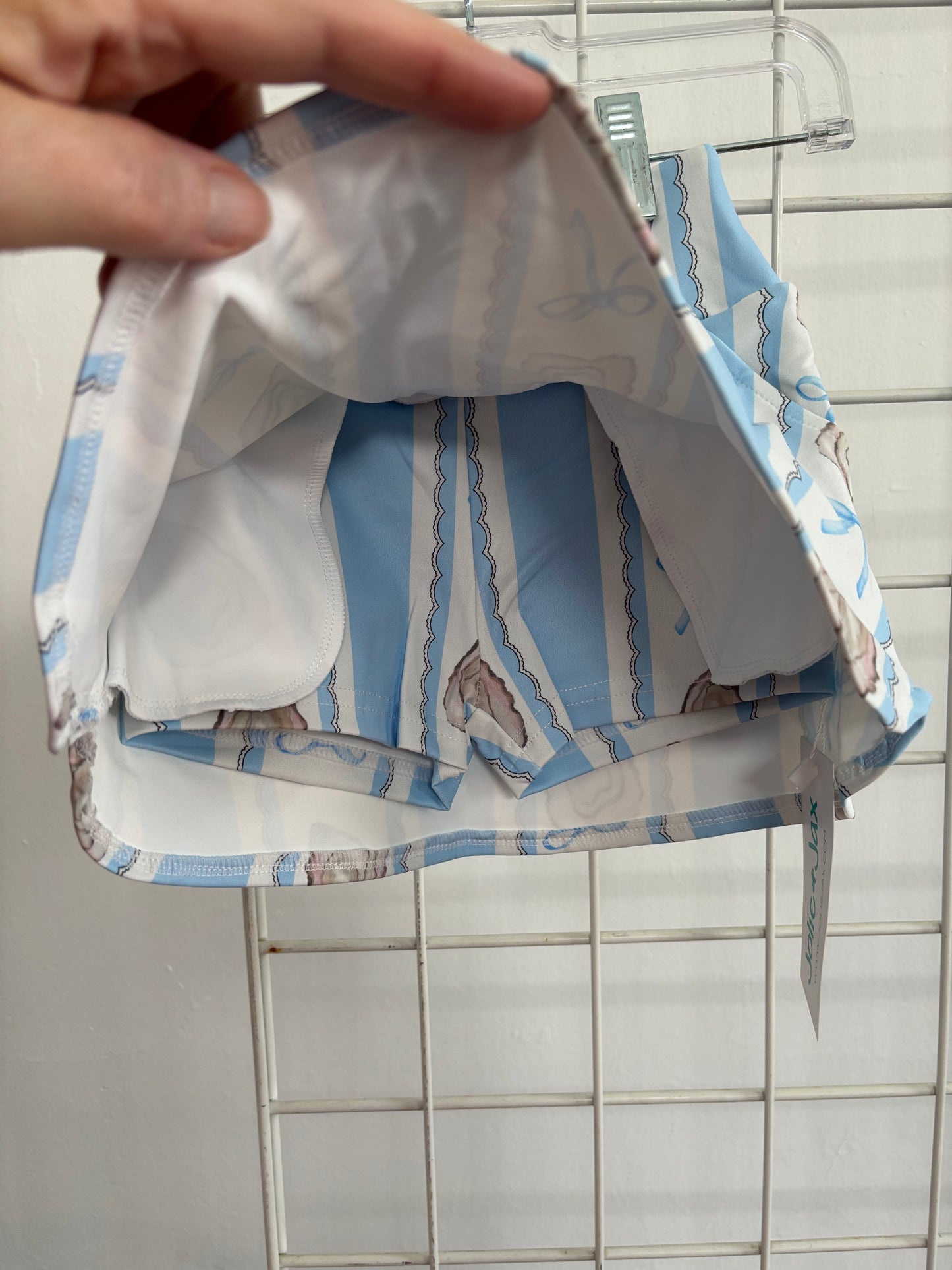 Oysters and Bows Skort with Pocket